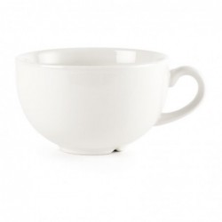 Tasses à cappuccino Churchill Plain Whiteware 340ml (Lot de 24) P883 Churchill