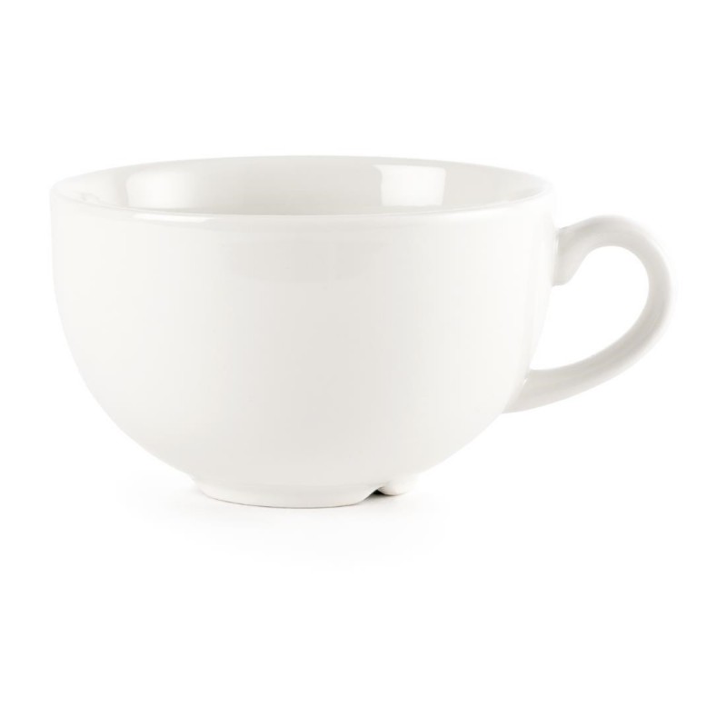 Tasses à cappuccino Churchill Plain Whiteware 340ml (Lot de 24) P883 Churchill Tasses à cappuccino Churchill Plain Whiteware 340ml (Lot de 24) P883 Churchill