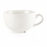 Tasses à cappuccino Churchill Plain Whiteware 340ml (Lot de 24) P883 Churchill