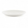 Soucoupes à cappuccino Churchill Plain Whiteware 160mm (Lot de 24) P884 Churchill