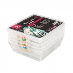 Boîte de stockage GN2/3 Matfer Bourgeat Modulus utilisation intensive 12L (Lot de 4) P897 Matfer Bourgeat