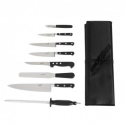 Ensemble 8 couteaux avec étui Deglon Sabatier S004 Deglon Sabatier