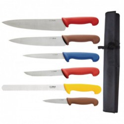 Ensemble de couteaux code couleur Hygiplas S088 Hygiplas