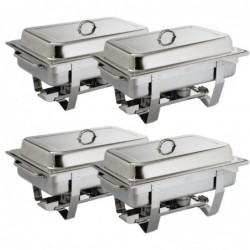 OFFRE GROS VOLUME Chafing dish Milan Olympia GN 1/1 x4 S299 Olympia