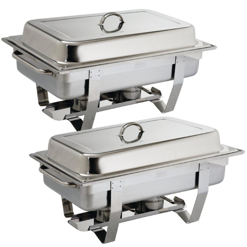 OFFRE GROS VOLUME Chafing dish Milan Olympia GN 1/1 x2 S300 Olympia