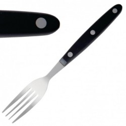 Fourchettes à viande Olympia manche noir (Lot de 12) C135 Olympia