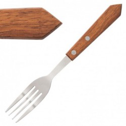 Fourchettes à viande Olympia manche en bois (Lot de 12) C137 Olympia