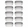 Lot de 10 bacs GN1/4 Vogue S410 Vogue