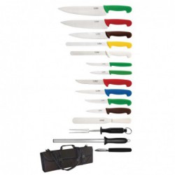 Ensemble de couteaux 15 pièces Hygiplas S454 Hygiplas