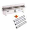 Distributeur Wrapmaster 4500 et 3 x 90m de papier aluminium S599 Wrapmaster