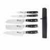 Ensemble de 5 couteaux japonais et étui Vogue Tsuki Series 7 S617 Vogue