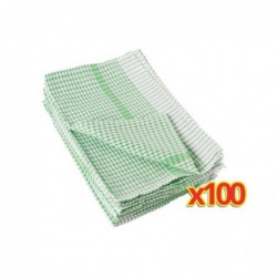 OFFRE GROS VOLUME Torchons Wonderdry verts x100 S645 Vogue