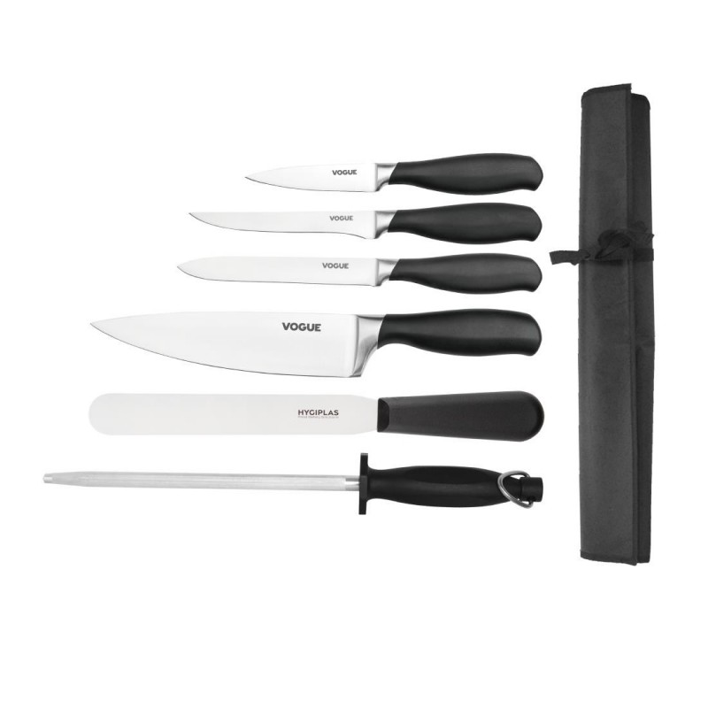 Ensemble de couteaux 6 pièces Soft Grip Vogue S725 Vogue Ensemble de couteaux 6 pièces Soft Grip Vogue S725 Vogue