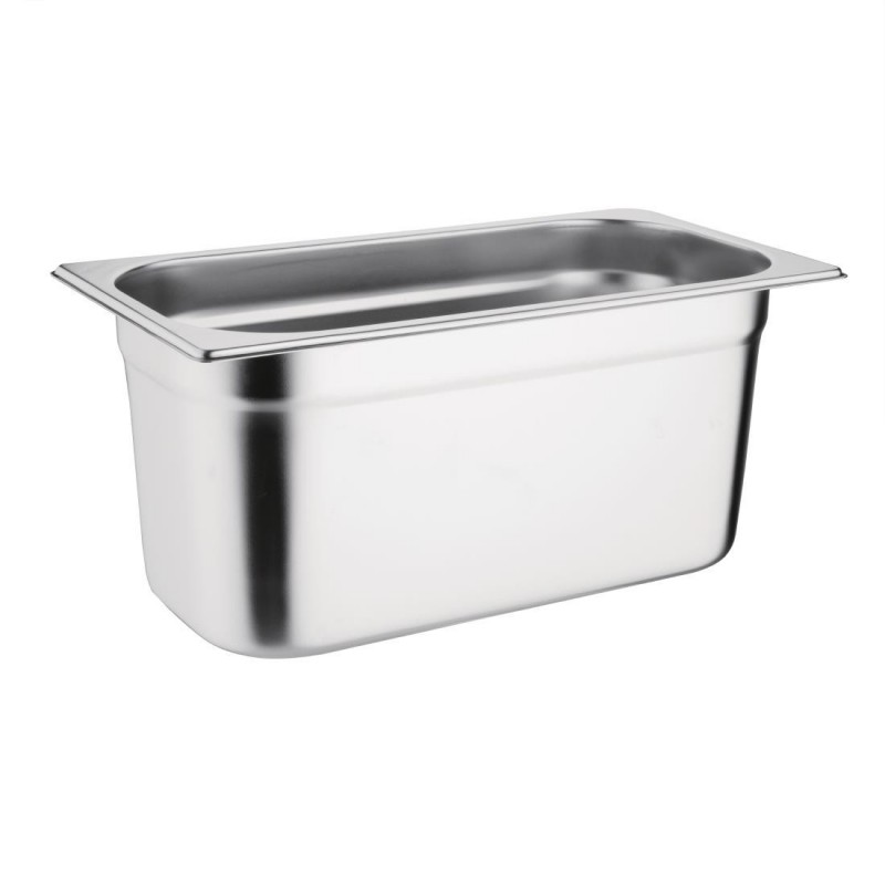 Ensemble inox 3 GN 1/3 avec couvercles Vogue SA242 Vogue Ensemble inox 3 GN 1/3 avec couvercles Vogue SA242 Vogue