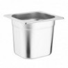 Ensemble inox 6 GN 1/6 avec couvercles Vogue (2 entretoises 325 x 25mm) SA243 Vogue