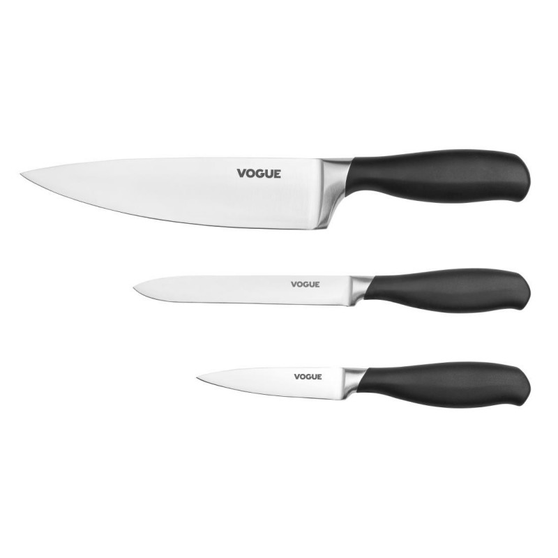 Ensemble de 3 couteaux Vogue Prep Like A Pro SA613 Vogue Ensemble de 3 couteaux Vogue Prep Like A Pro SA613 Vogue