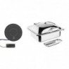 Ensemble chafing dish induction Olympia GN 1/2 avec support  SA649 Olympia