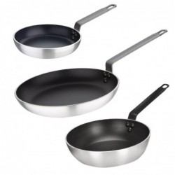 Ensemble 2 poêles et 1 sauteuse antiadhésives Vogue Cook Like A Pro SA691 Vogue