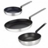 Ensemble 2 poêles et 1 sauteuse antiadhésives Vogue Cook Like A Pro SA691 Vogue