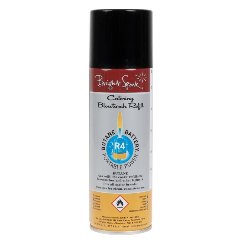 Recharge butane 125g HAZ T271 Bright Spark Recharge butane 125g HAZ T271 Bright Spark