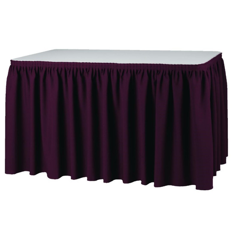 Juponnage froncé bordeaux T995 Sans Marque Juponnage froncé bordeaux T995 Sans Marque