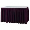 Juponnage froncé bordeaux T995 Sans Marque