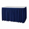 Juponnage froncé bleu marine T997 Sans Marque