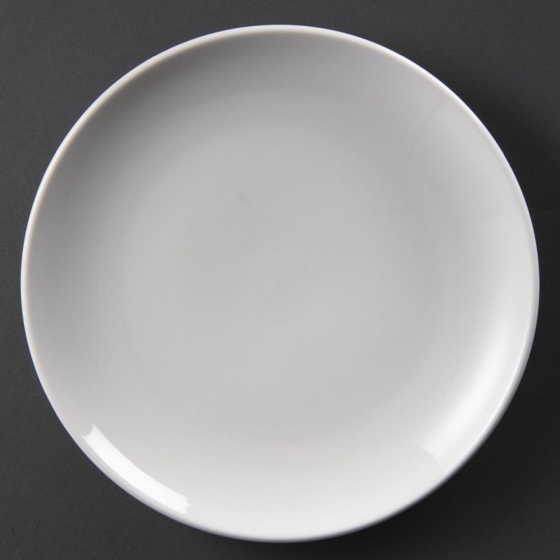 Assiettes plates rondes Olympia 230mm (Lot de 12) U078 Olympia Assiettes plates rondes Olympia 230mm (Lot de 12) U078 Olympia