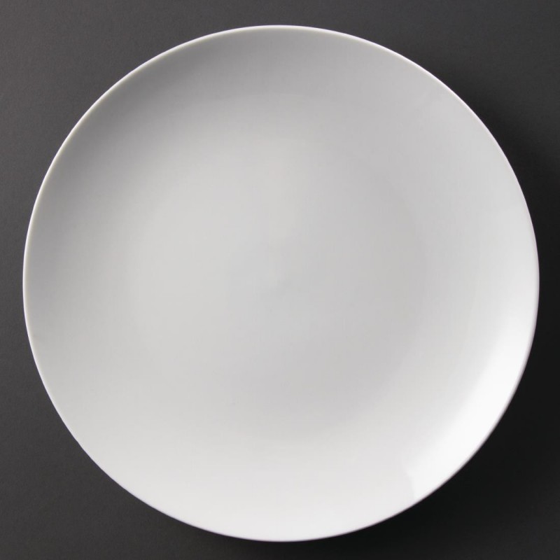 Assiettes plates rondes Olympia 310mm (Lot de 6) U081 Olympia Assiettes plates rondes Olympia 310mm (Lot de 6) U081 Olympia
