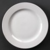 Assiettes à bord large Olympia Linear 310mm (Lot de 6) U092 Olympia