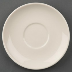 Soucoupes empilables Ivory Olympia (lot de 12) U107 Olympia
