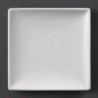 Assiettes carrées blanches Olympia Whiteware 140mm (lot de 12) U153 Olympia