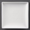 Assiettes carrées blanches Olympia Whiteware 240mm (lot de 12) U155 Olympia