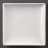 Assiettes carrées blanches Olympia Whiteware 295mm (lot de 6) U156 Olympia