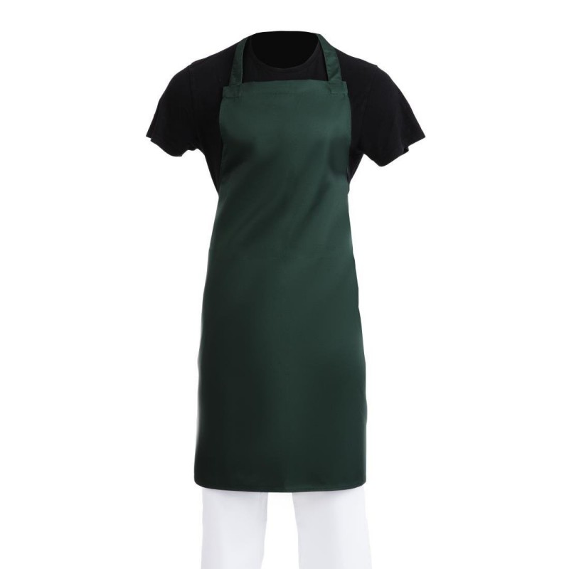 Tablier bavette Whites vert bouteille A540 Whites Chefs Clothing Tablier bavette Whites vert bouteille A540 Whites Chefs Clothing