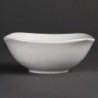Bols carrés arrondis Olympia Whiteware 180 mm (lot de 12) U174 Olympia