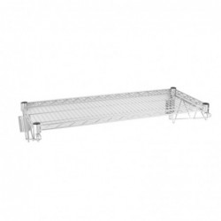 Etagère murale métallique Vogue 910mm U201 Vogue