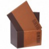 Coffret de protège-menus contemporains Securit A4 marron (Lot de 20) U268 Securit