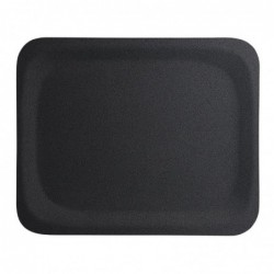 Plateau stratifié lisse Capri Cambro anthracite 325mm U413 Cambro