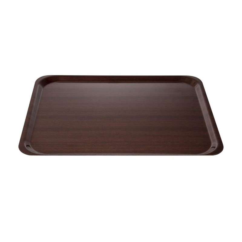 Plateau stratifié lisse Capri Cambro acajou 460mm U417 Cambro Plateau stratifié lisse Capri Cambro acajou 460mm U417 Cambro