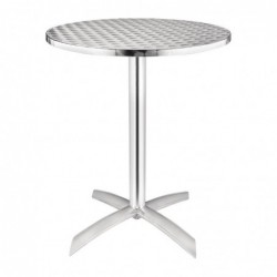 Table à plateau basculant en acier inoxydable Bolero U423 Bolero