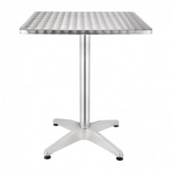 Table bistro carrée Bolero 600mm U427 Bolero