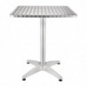 Table bistro carrée Bolero 600mm U427 Bolero