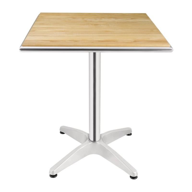 Table carrée en frêne Bolero 600mm U430 Bolero Table carrée en frêne Bolero 600mm U430 Bolero