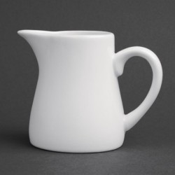 Pots à lait blancs Olympia 170ml (Lot de 6) U819 Olympia