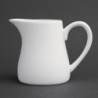 Pots à lait blancs Olympia 212ml (Lot de 6) U820 Olympia