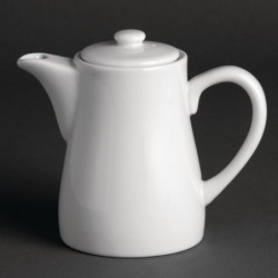 Cafetière Olympia Whiteware 310ml (Lot de 4) U824 Olympia