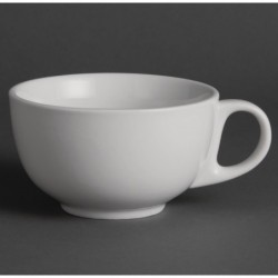 Tasses à cappuccino blanches 425ml Olympia (Lot de 12) U827 Olympia