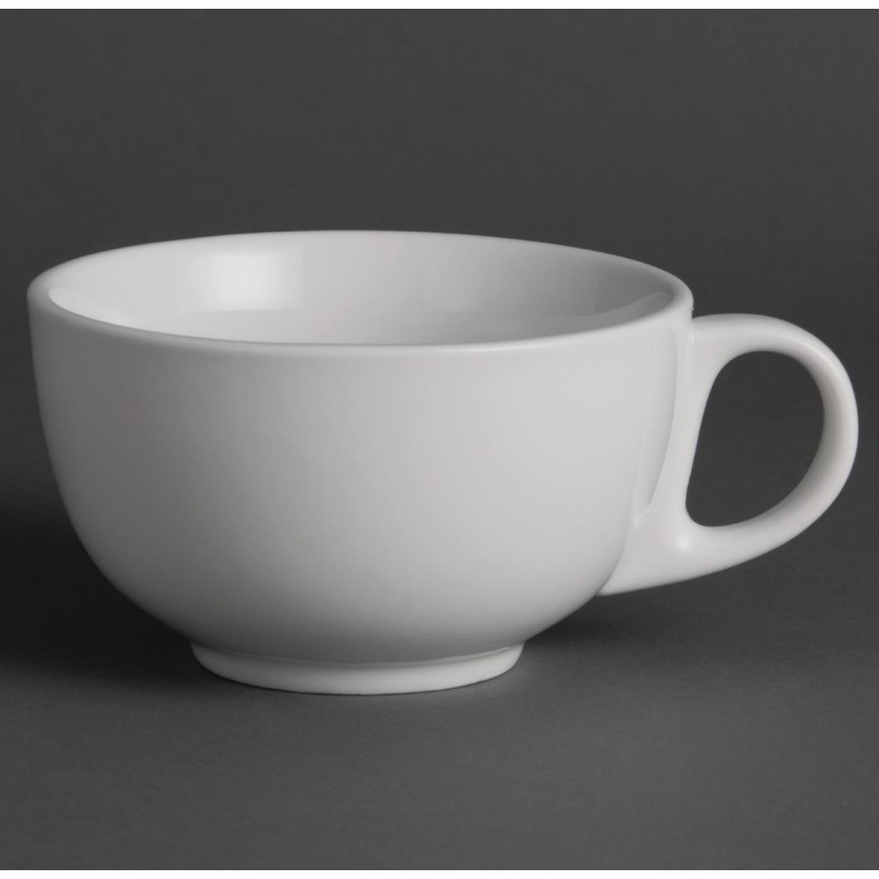 Tasses à cappuccino blanches 425ml Olympia (Lot de 12) U827 Olympia Tasses à cappuccino blanches 425ml Olympia (Lot de 12) U827 Olympia