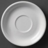 Soucoupes pour tasses à cappuccino blanches 180mm Olympia (Lot de 12) U828 Olympia